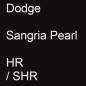 Preview: Dodge, Sangria Pearl, HR / SHR.